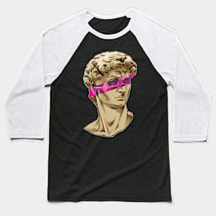 David, Michelangelo Baseball T-Shirt